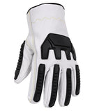 3 Pairs Cow Hide TPR Black Driver Gloves