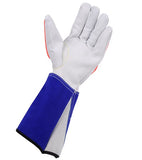 3 Pairs Cow hides TPR Blue Welding Gloves